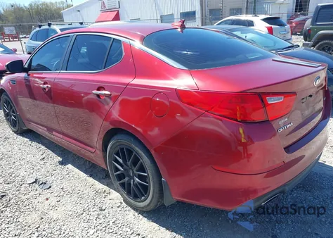 2014 Kia Optima Lx из США, поврежденный, VIN 5XXGM4A70EG306840